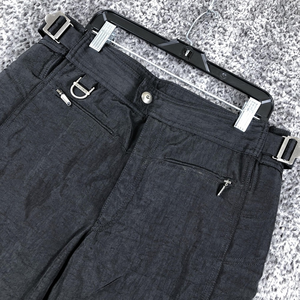Descente Pants Mens Medium Black Entrant SC Ski Snow‎ Insulated Softshell Japan